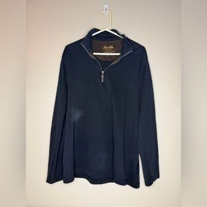 Tasso Elba Brown and Black Pullover